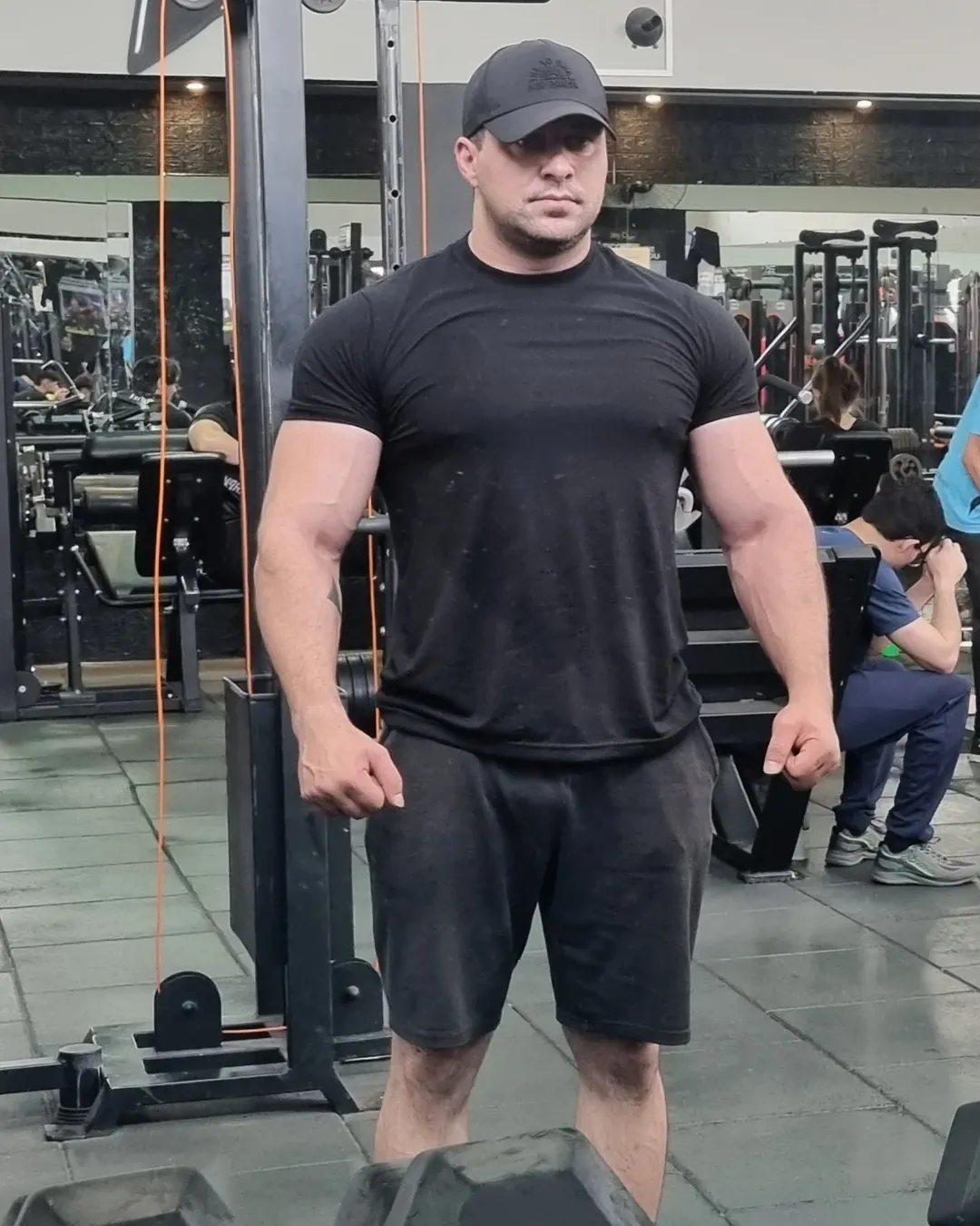 Ivan Parmezan Junior, nutricionista, na academia